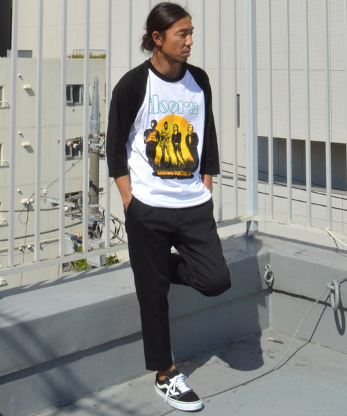 Dickies（ディッキーズ）の「別注：Dickies/ディッキーズ ストレッチ カットオフ8分丈イージーパンツ（チノパンツ・メンズ・ベージュ/ホワイト/ブラック/ネイビー・M/L/S/XL）」の7枚目の写真