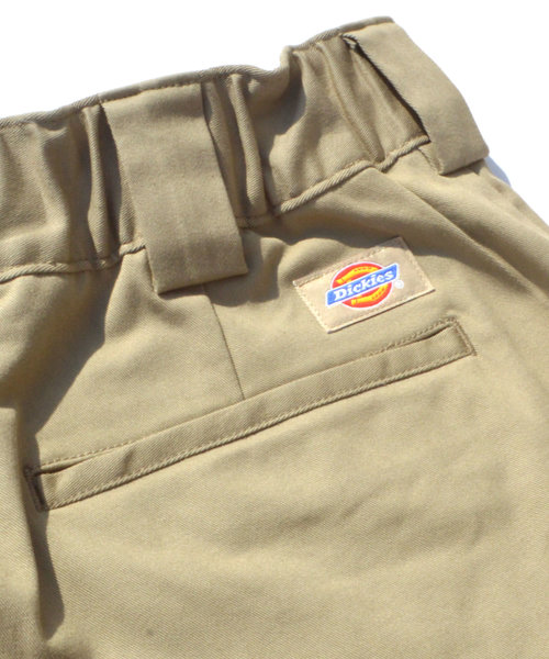 Dickies（ディッキーズ）の「別注：Dickies/ディッキーズ ストレッチ カットオフ8分丈イージーパンツ（チノパンツ・メンズ・ベージュ/ホワイト/ブラック/ネイビー・M/L/S/XL）」の20枚目の写真