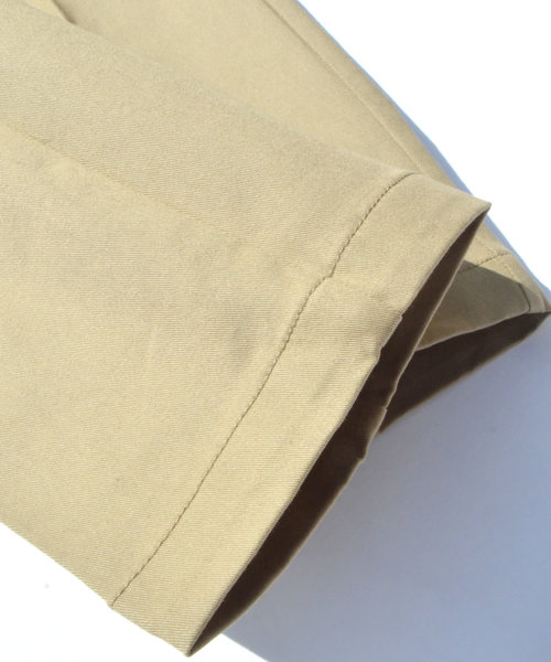 Dickies（ディッキーズ）の「別注：Dickies/ディッキーズ ストレッチ カットオフ8分丈イージーパンツ（チノパンツ・メンズ・ベージュ/ホワイト/ブラック/ネイビー・M/L/S/XL）」の22枚目の写真