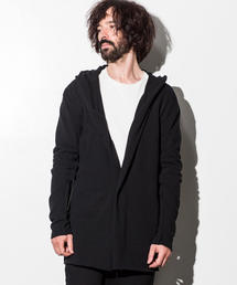 CDM BY CARPEDIEM | カットオフフーディカーディガン(カーディガン/ボレロ)