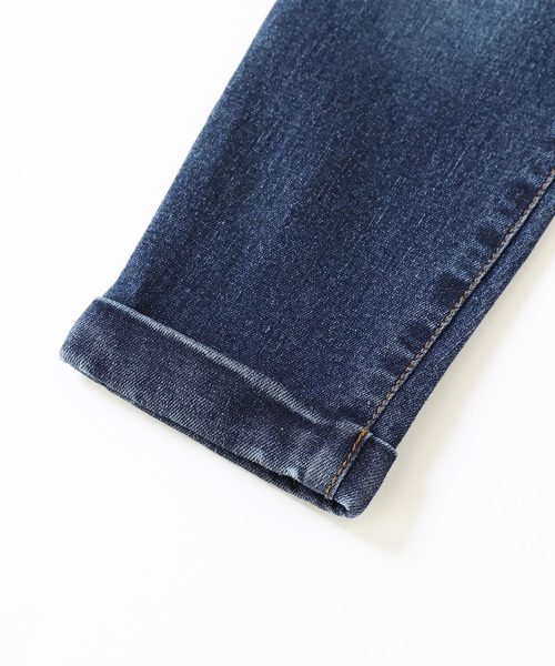 devirock（デビロック）の「デニムサルエルタックパンツ サルエルパンツ（デニムパンツ・キッズ・ネイビー/サックスブルー/ブルー系その他/ワンウォッシュ・110cm/100cm/120cm/130cm/140cm/150cm/160cm）」の20枚目の写真