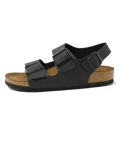 BIRKENSTOCK（ビルケンシュトック）の「■ベストセラー■MILANO BF Black(WOMEN)（サンダル・レディース・ブラック・35/36/37/38/39）」の2枚目の写真