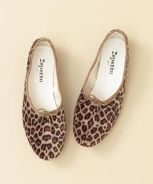 Repetto | 【別注】＜repetto(レペット)＞∴MANONマノン レオパードバレーシューズ ◆(バレエシューズ)