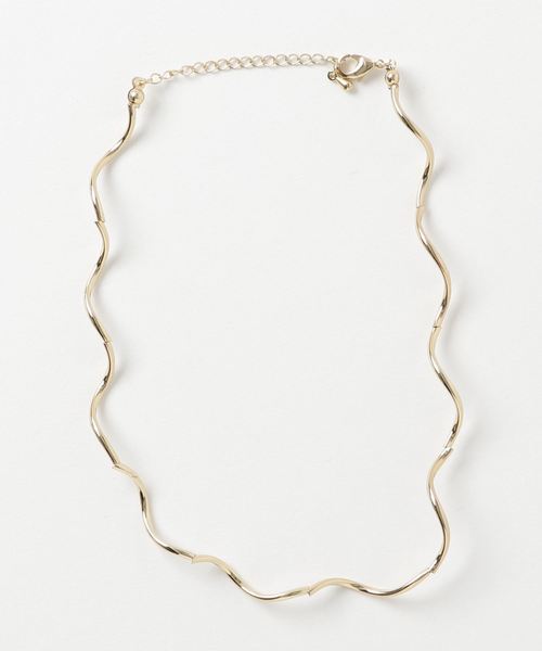 WEGO（ウィゴー）の「WEGO/メタルチョーカー（チョーカー・レディース・シルバー/ゴールド・FREE）」の5枚目の写真