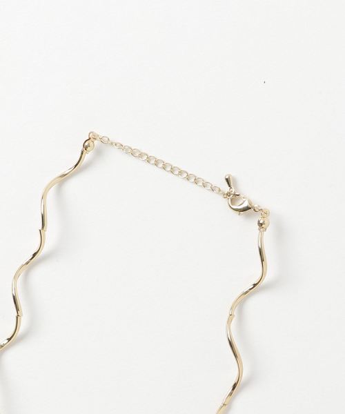 WEGO（ウィゴー）の「WEGO/メタルチョーカー（チョーカー・レディース・シルバー/ゴールド・FREE）」の4枚目の写真