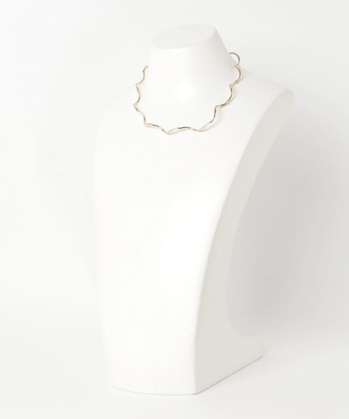 WEGO（ウィゴー）の「WEGO/メタルチョーカー（チョーカー・レディース・シルバー/ゴールド・FREE）」の3枚目の写真