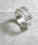 YArKA�i���[�J�j�́u�yYArKA/���[�J�zsilver925 unevenness stick ring[bou]/�s�����_�����O �V���o�[ 925�i�����O�j�v�b�V���o�[