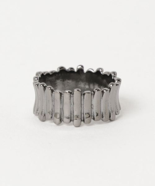 YArKA（ヤーカ）の「【YArKA/ヤーカ】silver925 unevenness stick ring[bou]/不揃い棒リング シルバー 925（リング・メンズ・ブラック/ゴールド/シルバー・#13/#9/#11/#15）」の12枚目の写真
