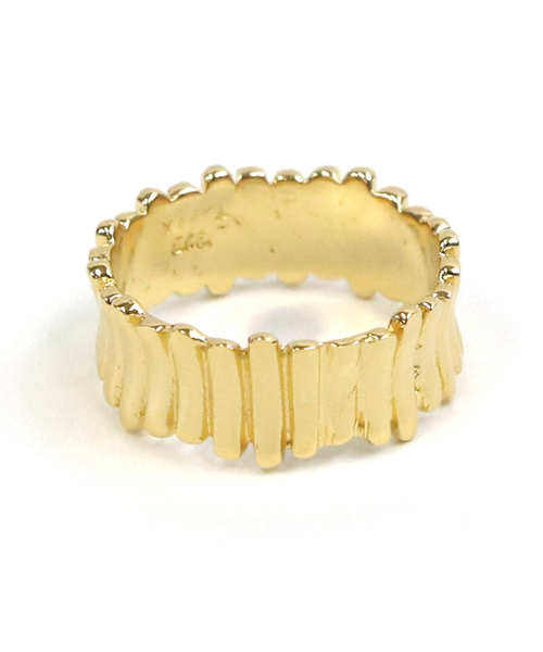 YArKA（ヤーカ）の「【YArKA/ヤーカ】silver925 unevenness stick ring[bou]/不揃い棒リング シルバー 925（リング・メンズ・ブラック/ゴールド/シルバー・#13/#9/#11/#15）」の7枚目の写真