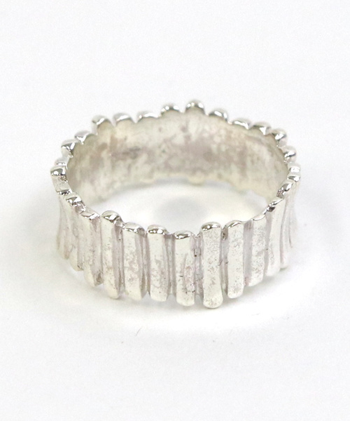YArKA（ヤーカ）の「【YArKA/ヤーカ】silver925 unevenness stick ring[bou]/不揃い棒リング シルバー 925（リング・メンズ・ブラック/ゴールド/シルバー・#13/#9/#11/#15）」の5枚目の写真