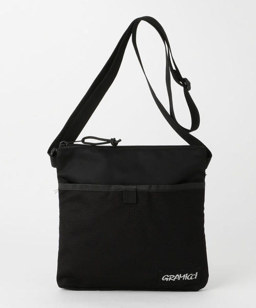 Gramicci（グラミチ）の「Gramicci(グラミチ)別注ナイロンサコッシュバッグ（ショルダーバッグ・メンズ・ターコイズブルー/ブラック・FREE）」の10枚目の写真