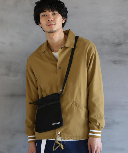 Gramicci（グラミチ）の「Gramicci(グラミチ)別注ナイロンサコッシュバッグ（ショルダーバッグ・メンズ・ターコイズブルー/ブラック・FREE）」の12枚目の写真