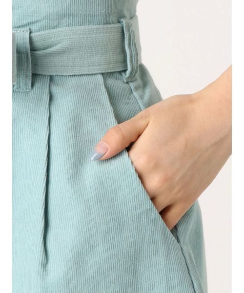 dazzlin（ダズリン）の「リボン付コーデュロイショートパンツ（その他パンツ・レディース・ベージュ/オフホワイト/ピンク/ミント・SMALL/MEDIUM）」の20枚目の写真