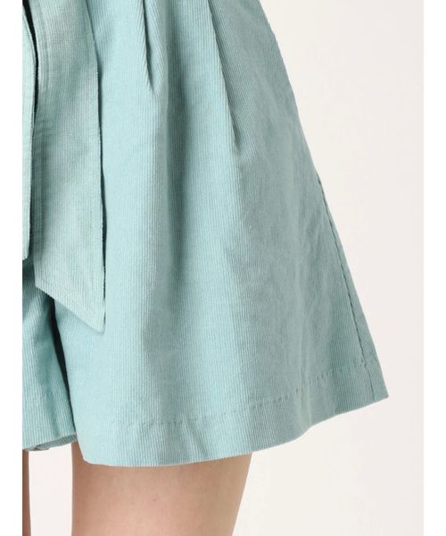 dazzlin（ダズリン）の「リボン付コーデュロイショートパンツ（その他パンツ・レディース・ベージュ/オフホワイト/ピンク/ミント・SMALL/MEDIUM）」の17枚目の写真