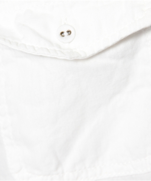 goa(ゴア)の「S.D.40'sシーチングヘンリーフルオーバー(Tシャツ/カットソー・メンズ・オフホワイト/チャコールグレー/モカ/カーキ・FREE)」の12枚目の写真