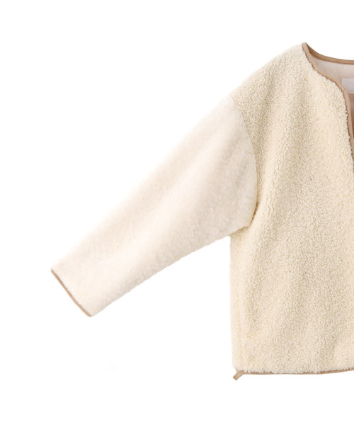 marjour(マージュール)の「PIPING BOA JAKET(ブルゾン・レディース・アイボリー・MEDIUM)」の6枚目の写真