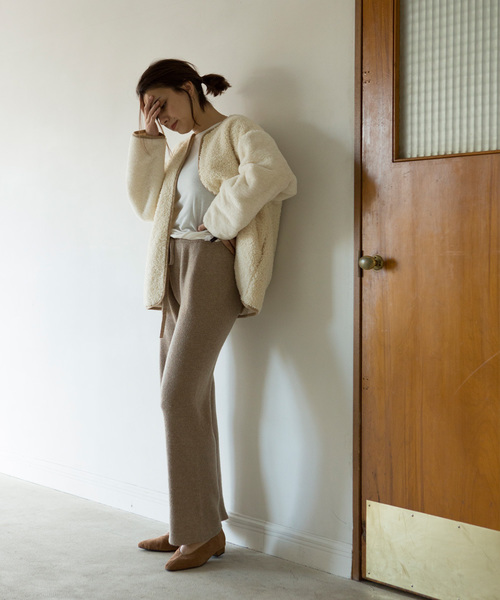 marjour(マージュール)の「PIPING BOA JAKET(ブルゾン・レディース・アイボリー・MEDIUM)」の22枚目の写真