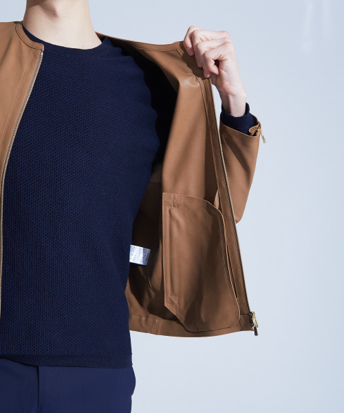 セール】【Recency of Mine】ゴートレザーライダースジャケット