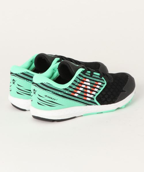 NEW BALANCE(ニューバランス)の「ニューバランス HANZOJ(スニーカー・キッズ・グリーン・20.0cm/21.0cm/21.5cm/22.0cm/22.5cm/23.5cm/24.0cm/24.5cm/19.0cm/23.0cm/25.0cm)」の2枚目の写真