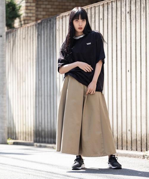 VANS（バンズ）の「VANS/ヴァンズ OTW JQD Pocket S/S T-Shirt（Tシャツ/カットソー・メンズ・ブラック/ホワイト・M/L/XL）」の5枚目の写真