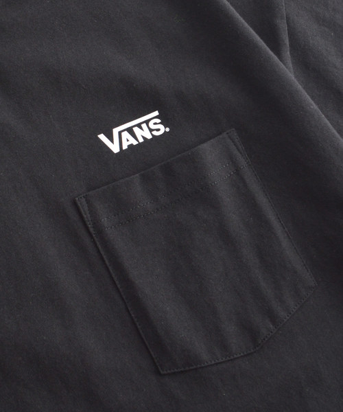 VANS（バンズ）の「VANS/ヴァンズ OTW JQD Pocket S/S T-Shirt（Tシャツ/カットソー・メンズ・ブラック/ホワイト・M/L/XL）」の13枚目の写真