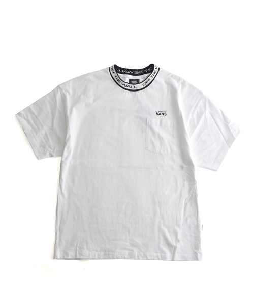 VANS（バンズ）の「VANS/ヴァンズ OTW JQD Pocket S/S T-Shirt（Tシャツ/カットソー・メンズ・ブラック/ホワイト・M/L/XL）」の6枚目の写真