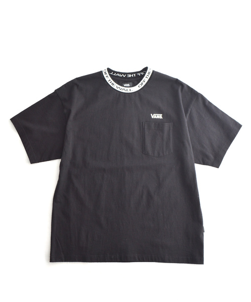 VANS（バンズ）の「VANS/ヴァンズ OTW JQD Pocket S/S T-Shirt（Tシャツ/カットソー・メンズ・ブラック/ホワイト・M/L/XL）」の7枚目の写真