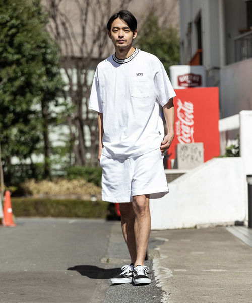 VANS（バンズ）の「VANS/ヴァンズ OTW JQD Pocket S/S T-Shirt（Tシャツ/カットソー・メンズ・ブラック/ホワイト・M/L/XL）」の12枚目の写真