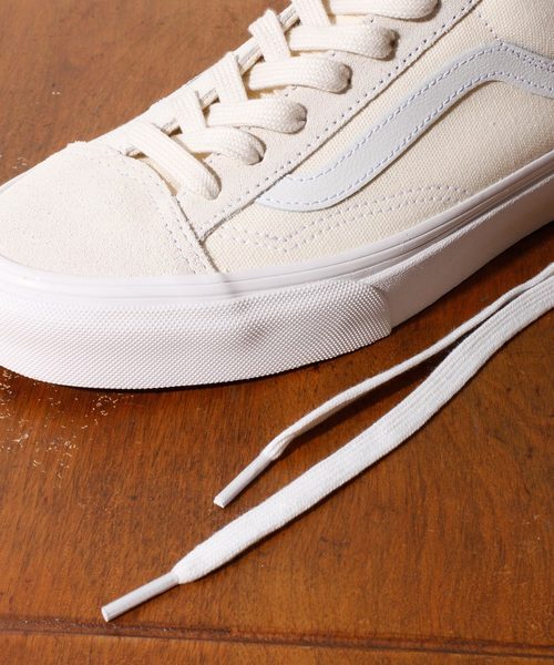 VANS（バンズ）の「VANS /ヴァンズ VINTAGE SPORT STYLE 36 ヴィンテージスポーツ スタイル36 VN0A3DZ3VT（スニーカー・レディース・ホワイト/チェリーレッド・23cm/23.5cm/24cm/24.5cm/25cm）」の10枚目の写真