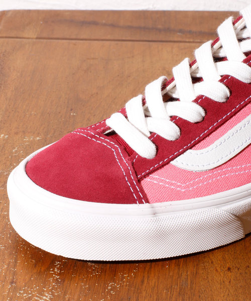 VANS（バンズ）の「VANS /ヴァンズ VINTAGE SPORT STYLE 36 ヴィンテージスポーツ スタイル36 VN0A3DZ3VT（スニーカー・レディース・ホワイト/チェリーレッド・23cm/23.5cm/24cm/24.5cm/25cm）」の13枚目の写真