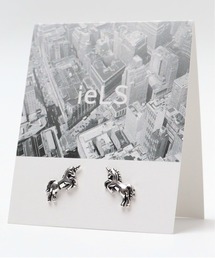 ieLS（イエルズ）の「「ieLS」SV925 シルバー  ナチュラルヒストリーピアス（シルバー）（ピアス（両耳用））」