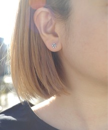 KUCROMEN（クークロメン）の「「ieLS」SV925 シルバー  ナチュラルヒストリーピアス（シルバー）（ピアス（両耳用））」