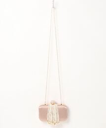 axes femme | エレガントパールミニバッグ(クラッチバッグ)