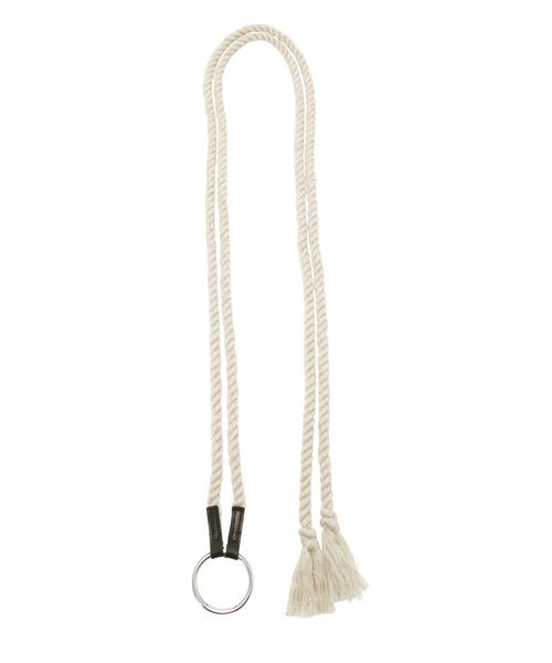 Ungrid（アングリッド）の「メタルコンビロープベルト（ベルト・レディース・ブラック/ベージュ・FREE）」の5枚目の写真