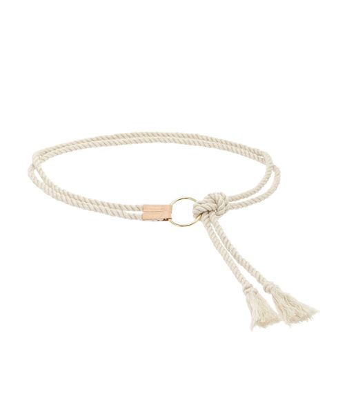 Ungrid（アングリッド）の「メタルコンビロープベルト（ベルト・レディース・ブラック/ベージュ・FREE）」の7枚目の写真