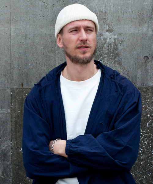 RACAL(ラカル)の「SK8 Roll Knit Cap / スケートロールニットキャップ(ニットキャップ/ビーニー・メンズ・ブラック/ベージュ/チャコールグレー/ネイビー/マスタード/オレンジ/オリーブ/パープル/オフホワイト・FREE)」の10枚目の写真