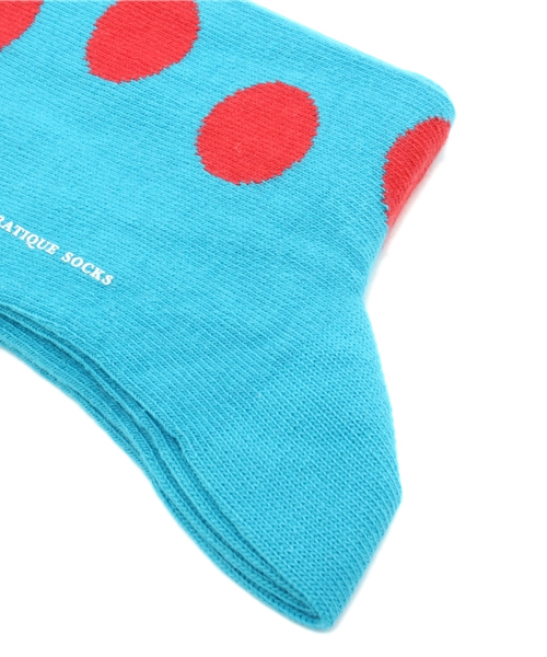 BEAMS（ビームス）の「DEMOCRATIQUE SOCKS / ドット ソックス（ソックス/靴下・メンズ・ベージュ/ミント/サックスブルー/ネイビー/ホワイト・ONE SIZE）」の7枚目の写真