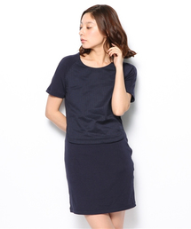 ジャガードドッキングワンピース