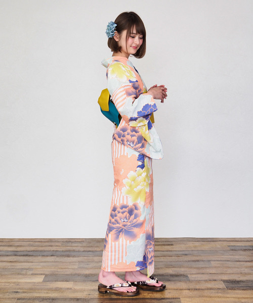 shopnikoniko(ショップニコニコ)の「雑誌掲載 セブンティーン掲載 今だけ3点浴衣セット浴衣作り帯巾着(浴衣・レディース・A/B/C/D/E/F/G/H・フリー)」の17枚目の写真