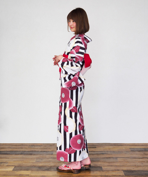 shopnikoniko(ショップニコニコ)の「雑誌掲載 セブンティーン掲載 今だけ3点浴衣セット浴衣作り帯巾着(浴衣・レディース・A/B/C/D/E/F/G/H・フリー)」の19枚目の写真