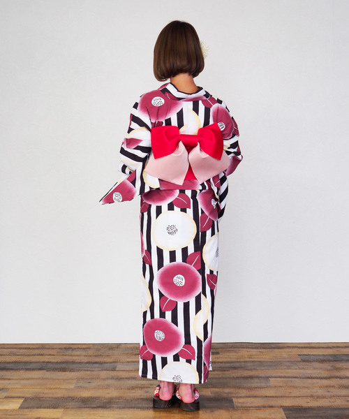 shopnikoniko(ショップニコニコ)の「雑誌掲載 セブンティーン掲載 今だけ3点浴衣セット浴衣作り帯巾着(浴衣・レディース・A/B/C/D/E/F/G/H・フリー)」の11枚目の写真