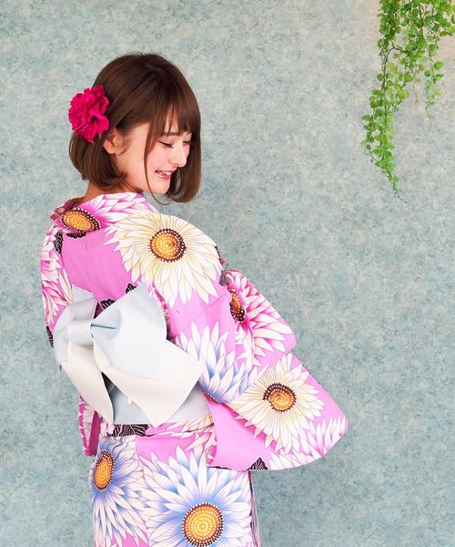 shopnikoniko(ショップニコニコ)の「雑誌掲載 セブンティーン掲載 今だけ3点浴衣セット浴衣作り帯巾着(浴衣・レディース・A/B/C/D/E/F/G/H・フリー)」の16枚目の写真