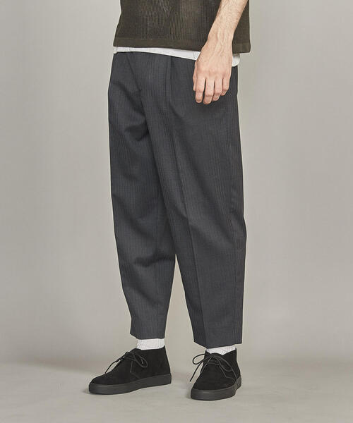 BEAUTY&YOUTH UNITED ARROWS(ビューティーアンドユースユナイテッドアローズ)の「BY TW ピンストライプ 1P ルーズ アンクルパンツ(その他パンツ・メンズ・ネイビー/ダークグレー・L/M/S/XL)」の19枚目の写真