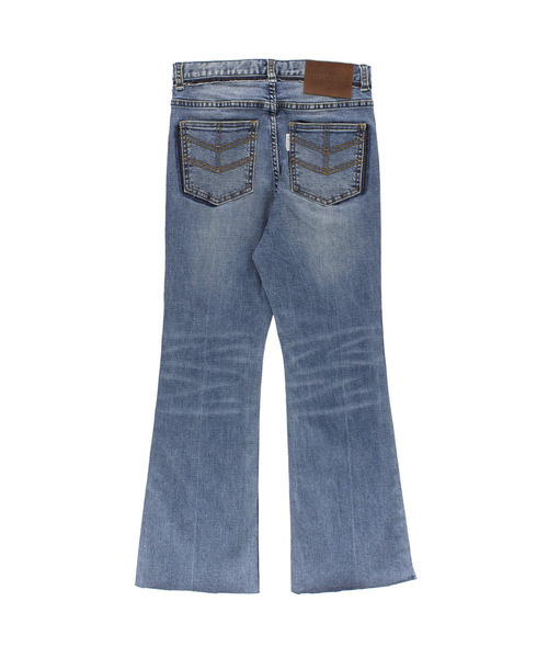 ALEXIA STAM（アリシアスタン）の「Cropped Flare Jeans/クロップドフレアデニム（デニムパンツ・レディース・ブルー/ブルー系その他・S/M/XS）」の15枚目の写真