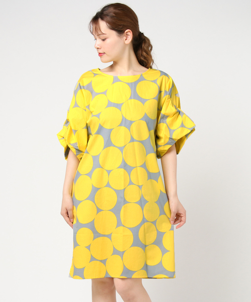 Hub&Spoke（ハブアンドスポーク）の「水玉ワンピース（ワンピース）」 WEAR