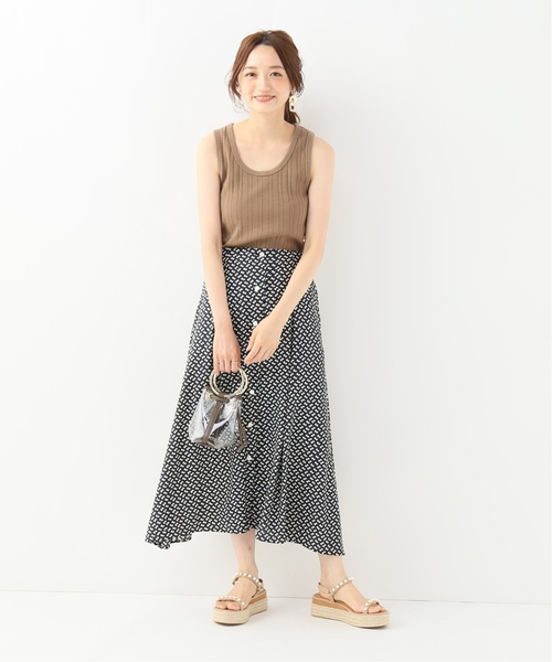 IENA(イエナ)の「針抜きランダムリブタンクトップ◆(Tシャツ/カットソー・レディース・ライトグリーン/アイボリー/ブラック/チョコ・FREE)」の17枚目の写真