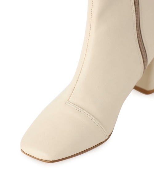 STUDIOUS(ステュディオス)の「【STUDIOUS】サイドジップミドルブーツ(ブーツ・レディース・ブラック/グレイッシュベージュ/キャメル/ダークブラウン/アイボリー・1/2)」の13枚目の写真