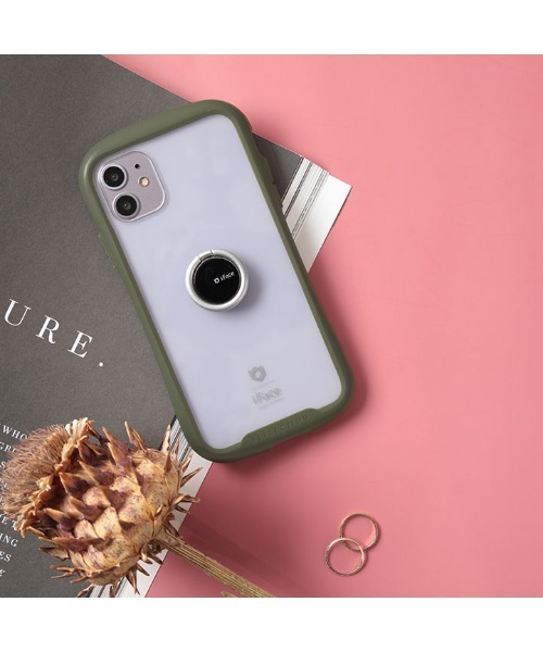 iFace（アイフェイス）の「iPhone11 ケース iFace Reflection 強化ガラス クリアケース アイフェイス 透明 スマホケース 耐衝撃（スマホケース/カバー・レディース・ブラック/ベージュ/ネイビー/グレー/レッド/カーキ/サックスブルー/パープル・FREE）」の13枚目の写真
