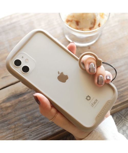 iFace（アイフェイス）の「iPhone11 ケース iFace Reflection 強化ガラス クリアケース アイフェイス 透明 スマホケース 耐衝撃（スマホケース/カバー・レディース・ブラック/ベージュ/ネイビー/グレー/レッド/カーキ/サックスブルー/パープル・FREE）」の18枚目の写真