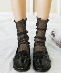 F&D : ストレッチチュールソックス